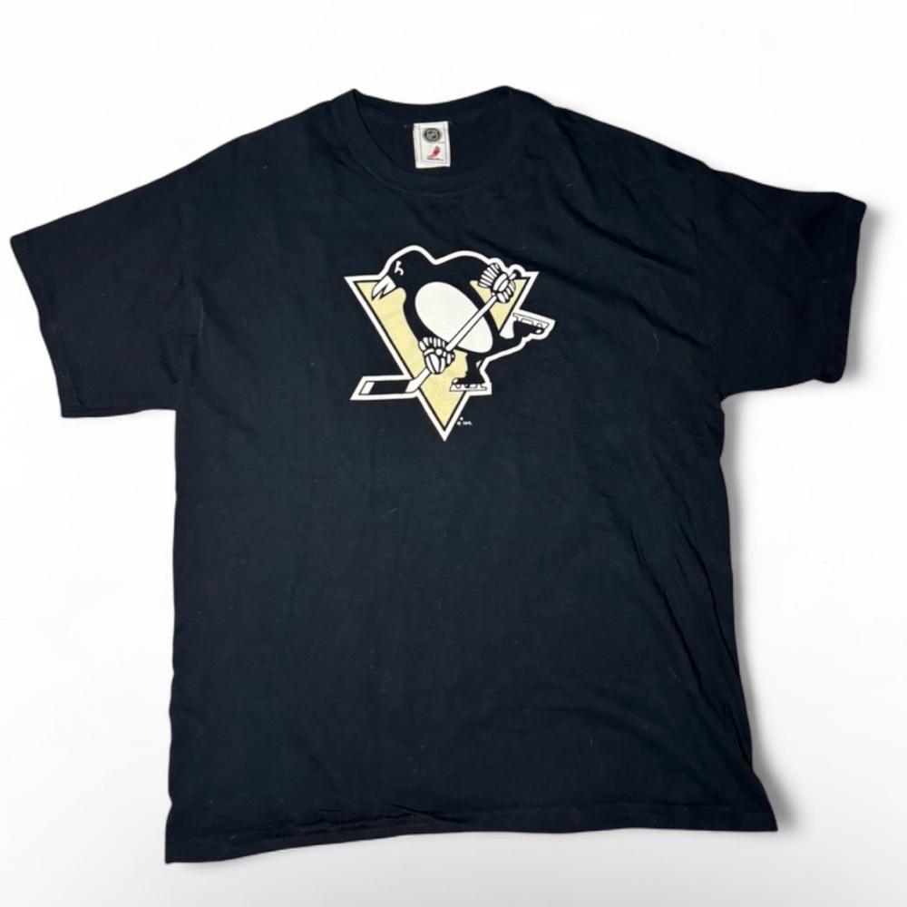 Pittsburgh Penguins black NHL hockey t-shirt Jersey Kunitz 🪷